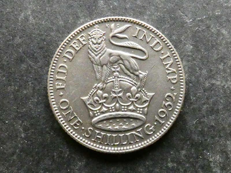Shilling, 1932.
