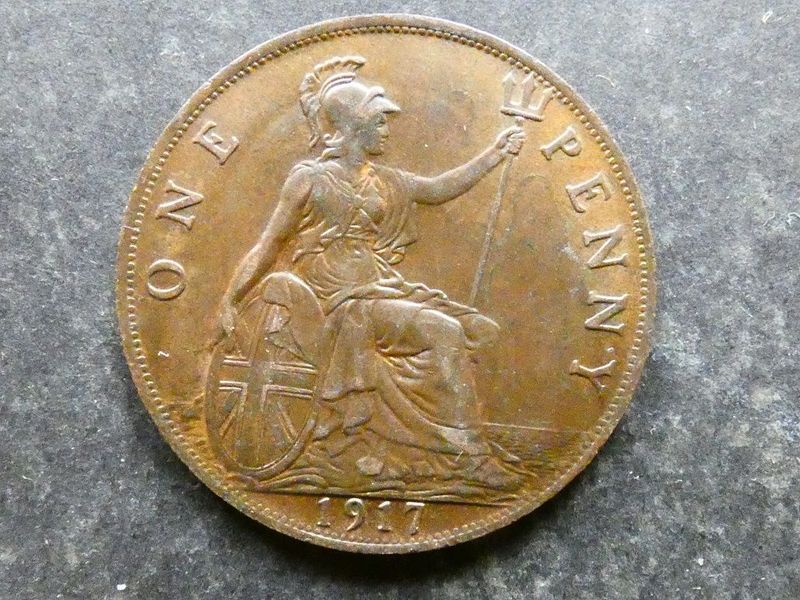 Penny, 1917.