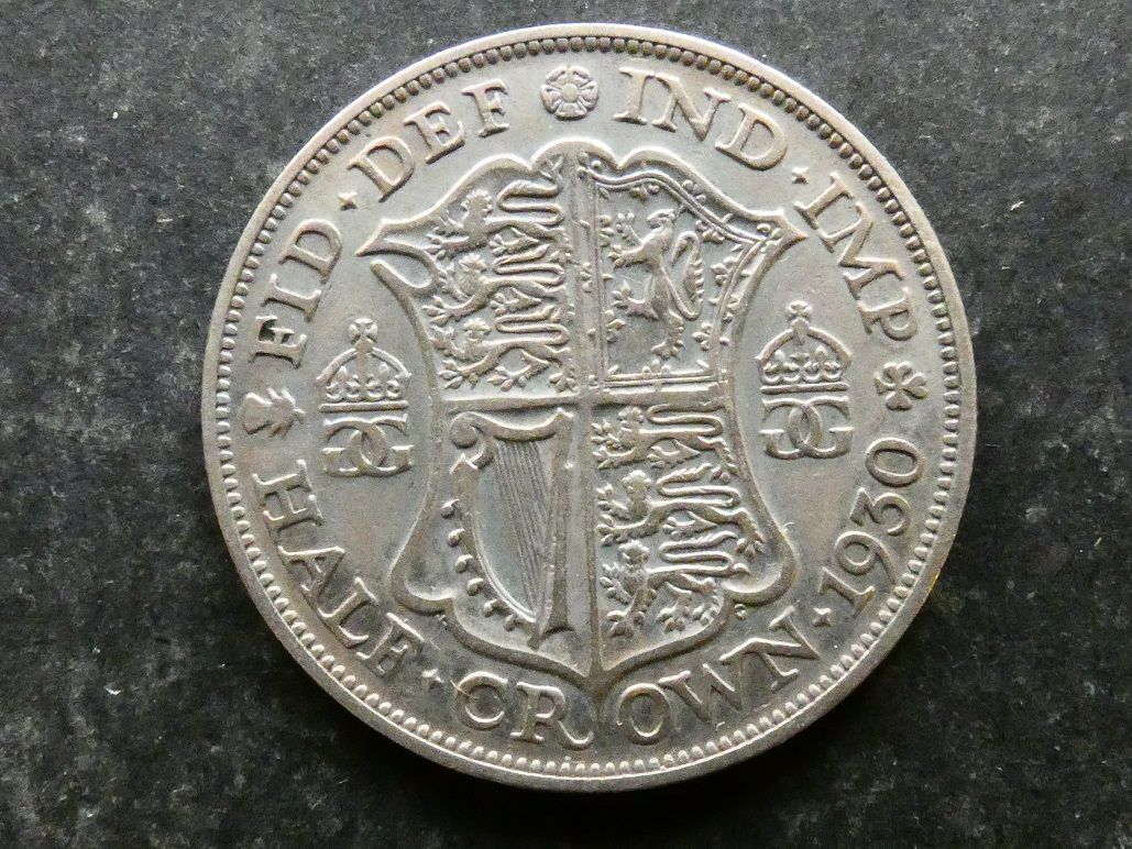 Halfcrown, 1930.