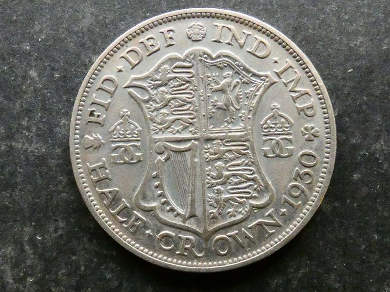 Halfcrown, 1930.