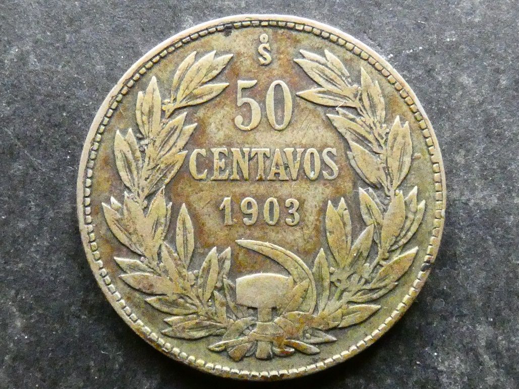 Chile, 50 Centavos, 1903
