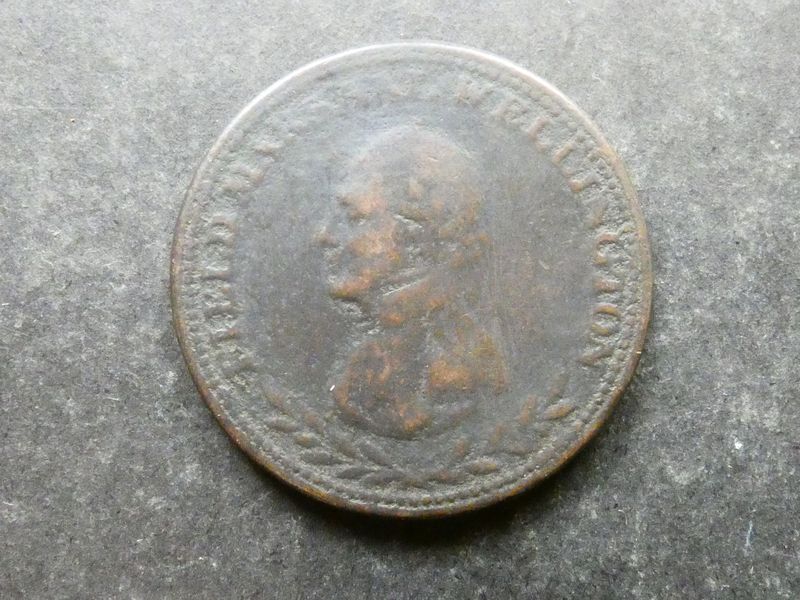 19th Century Penny, non-local, Field Marshall Wellington