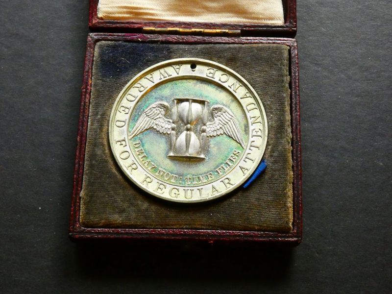 Sunday School Attendance Medal, Buckinghamshire, Princes Risborough, 1900