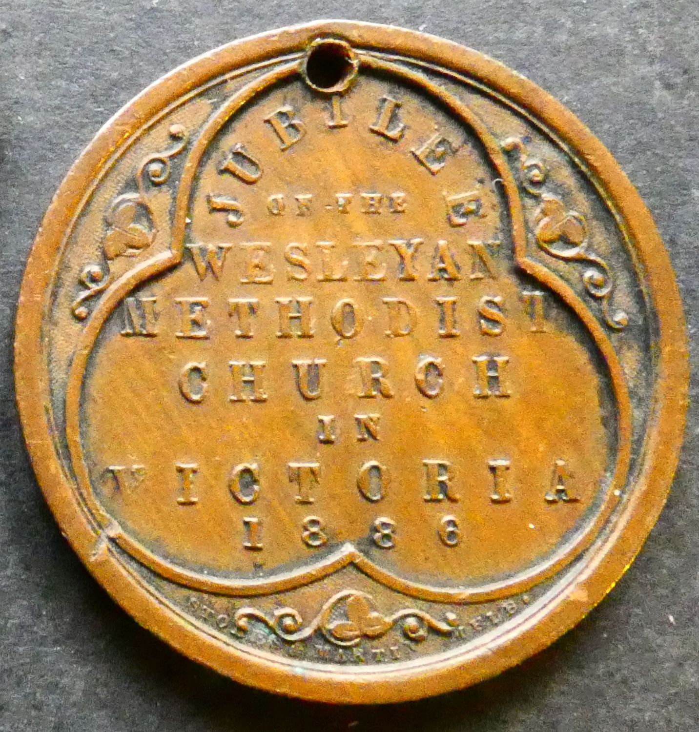 Australia, Victoria, 1886, Jubilee of Methodist Church