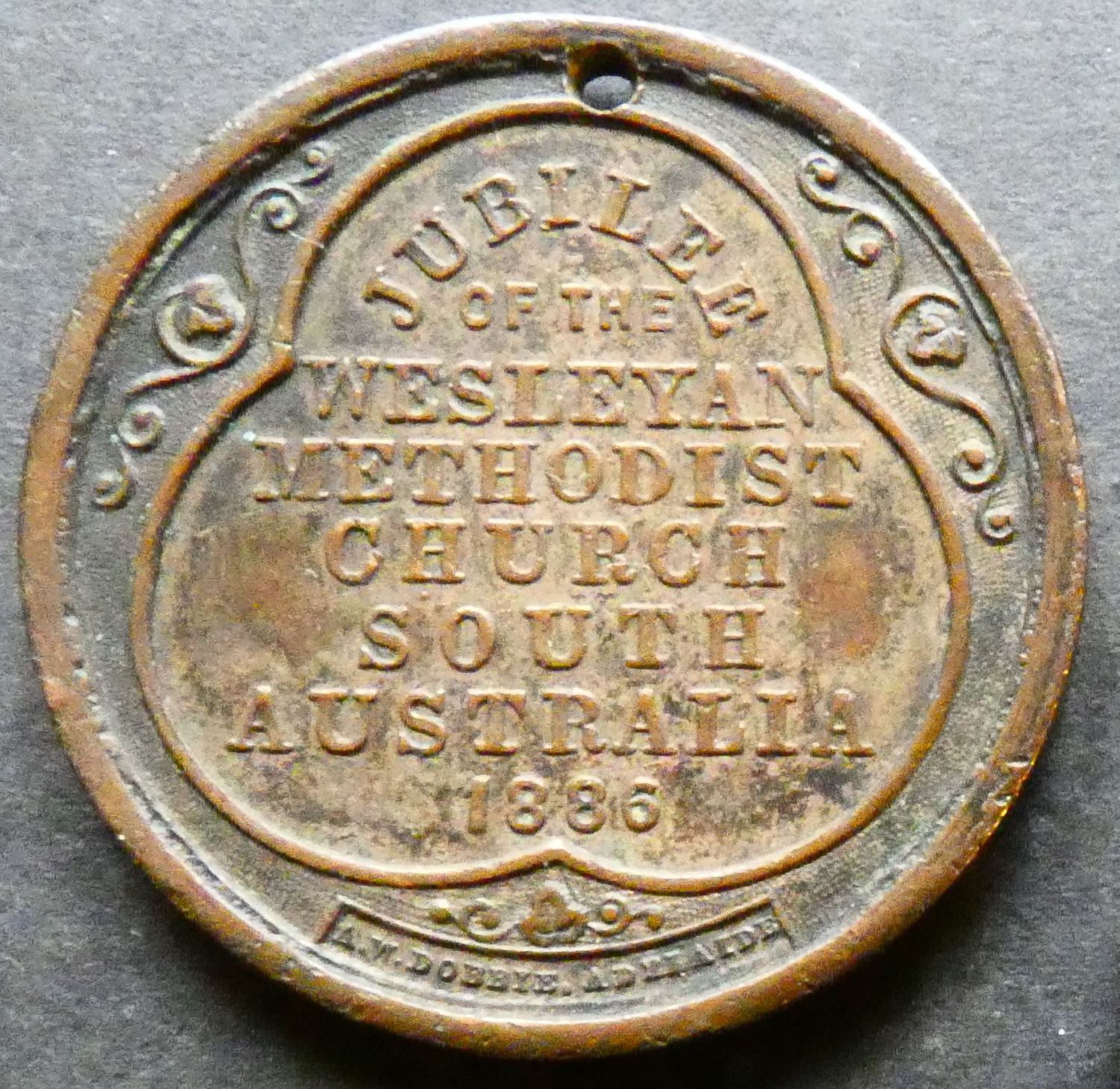Australia, South Australia, 1886, Jubilee of Methodist Church