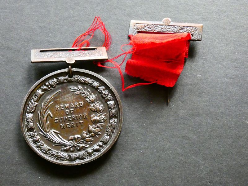 Sunday School Attendance Medal, Merseyside, West Derby.
