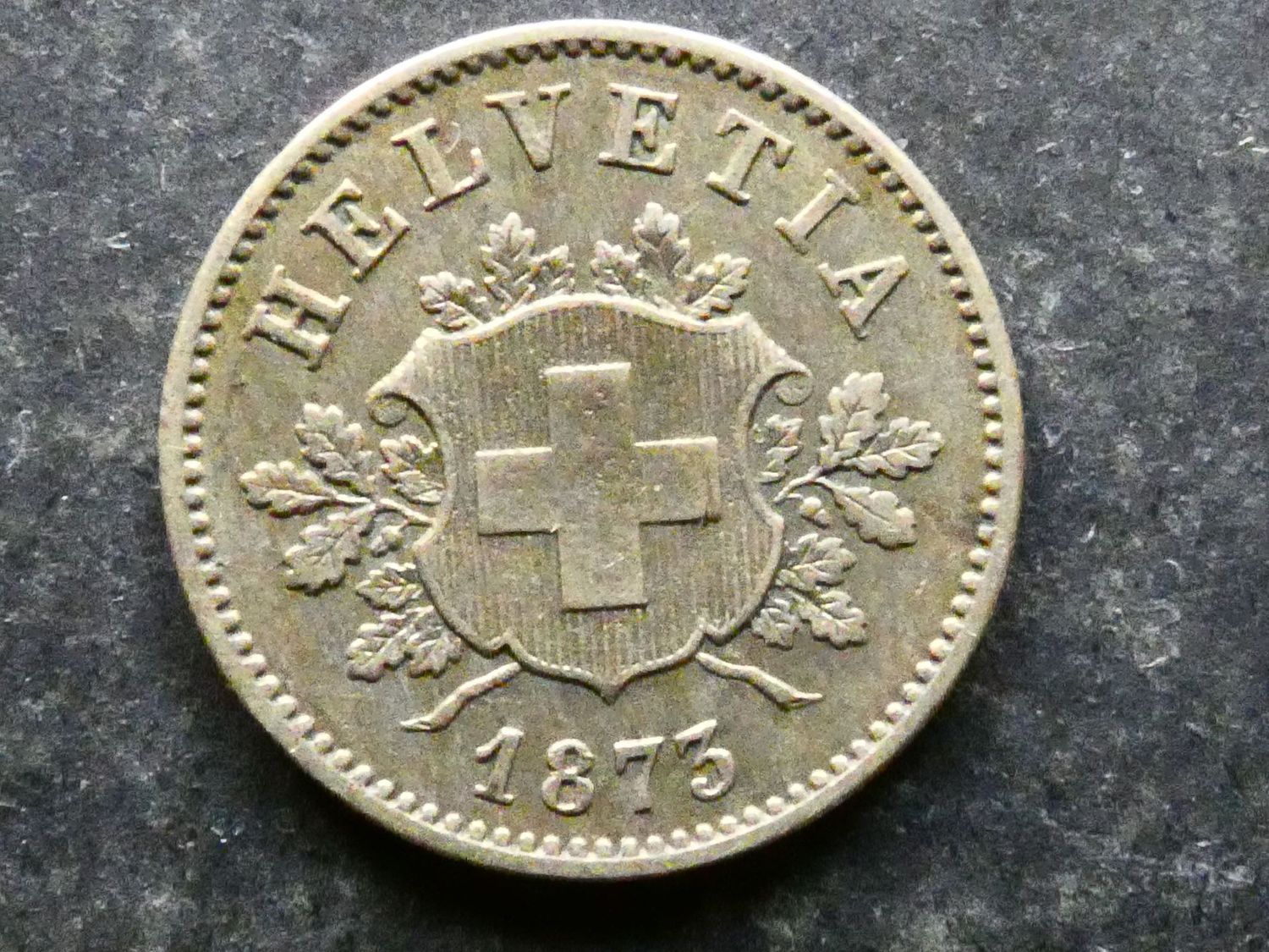 Switzerland, 10 Rappen 1873