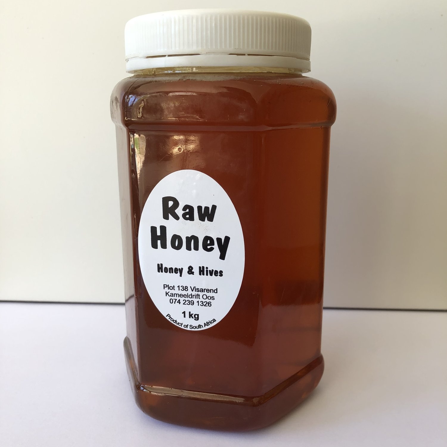 Raw Unprocessed Honey 1kg Jar