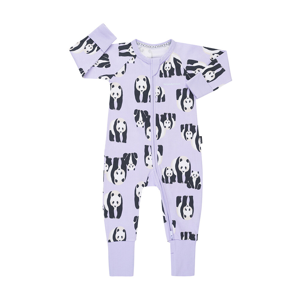 Lilac Panda Wondersuit
