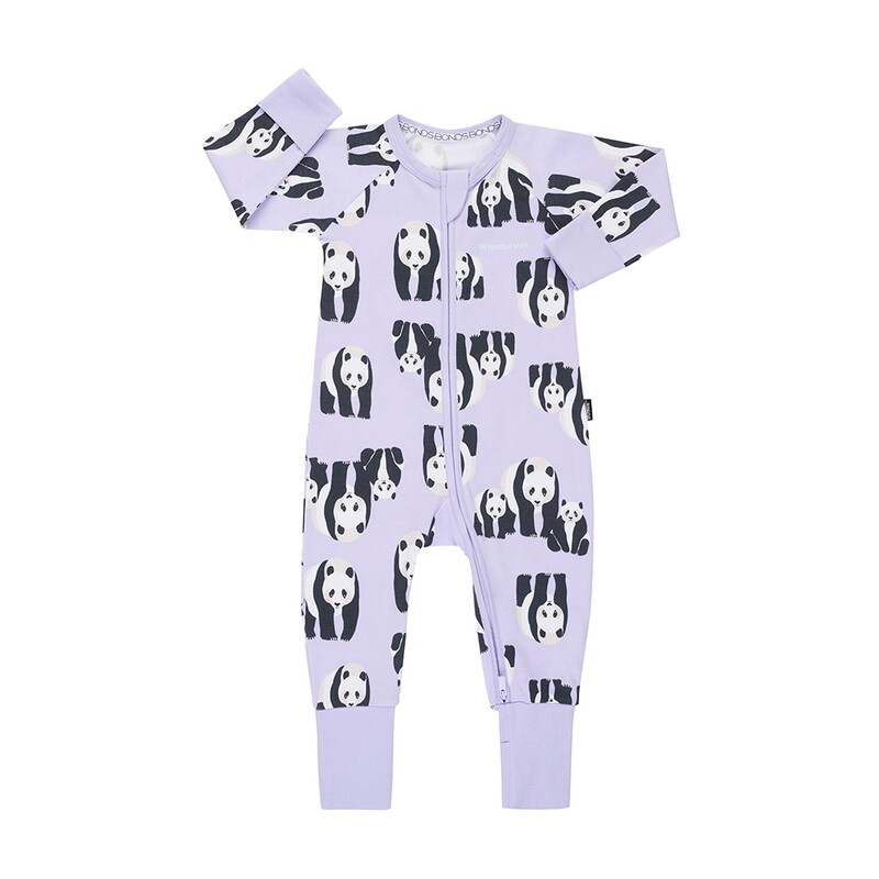 Lilac Panda Wondersuit