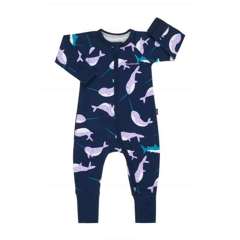 Narwhal Purple Wondersuit
