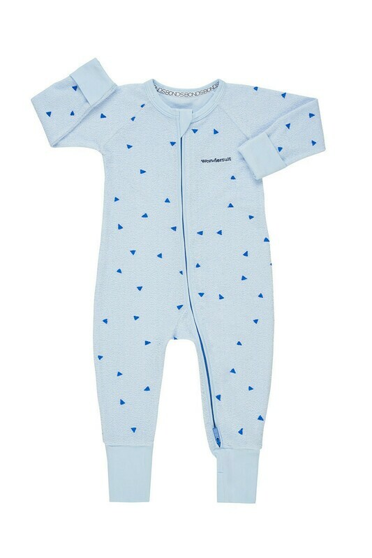 Blue Terry Wondersuit