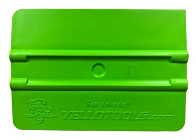 Ракель YelloTools ProBasic Зеленый 100мм, жесткость 40