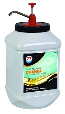 77 Lubricants  hand cleaner Orange/Очиститель для рук  4.5Л