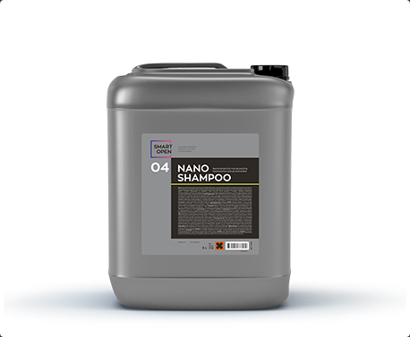 Smart Open 04 Nano Shampoo - нано-шампунь для ручной мойки 5 л,