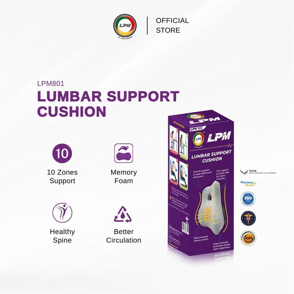 LUMBAR SUPPORT CUSHION