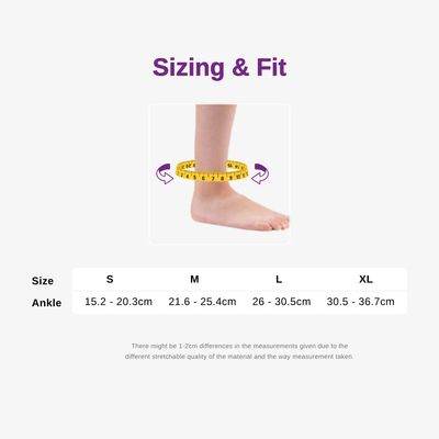 LPM ANKLE SUPPORT WITH STRAP