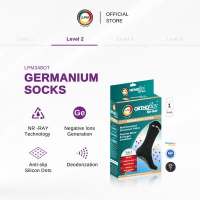 LPM ORTHOFLEX GERMANIUM SOCKS