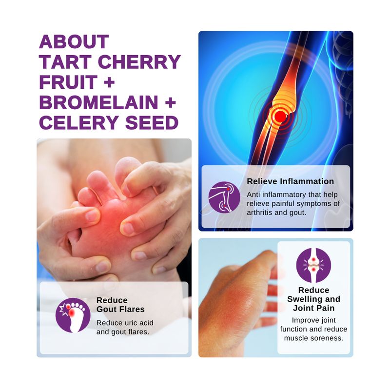 LPM TART CHERRY FRUIT + BROMELAIN + CELERY SEED
