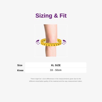 LPM KNEE SUPPORT OPEN PATTELA (PLUS SIZE)