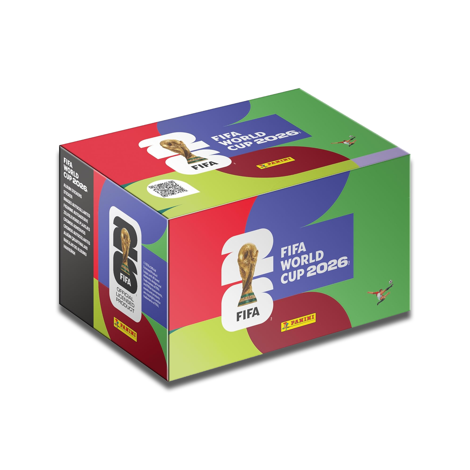 Caja Panini 100 Sobres Mundial Fifa World Cup Caja Panini