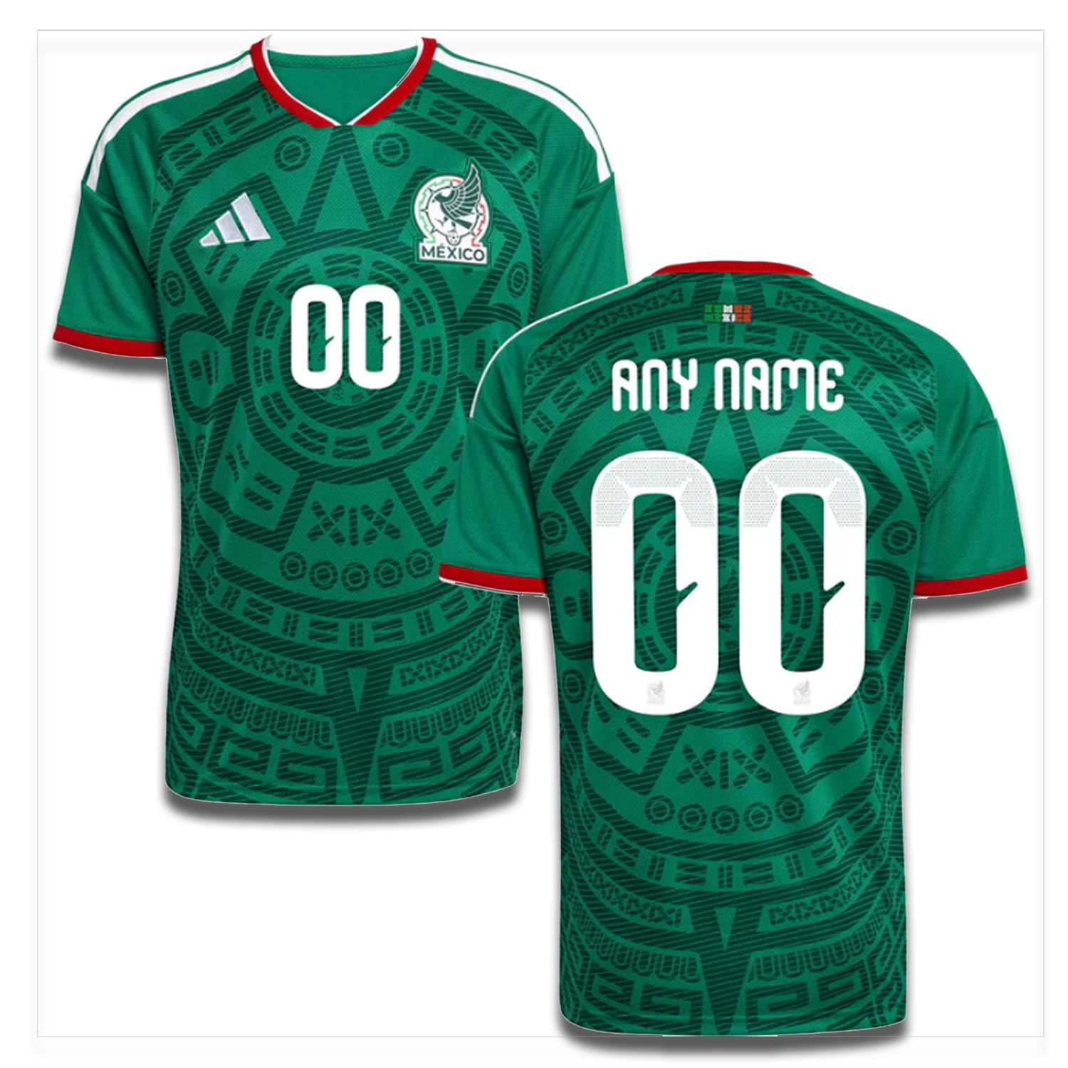 Camisa de México Personalizable 🇲🇽⚽
