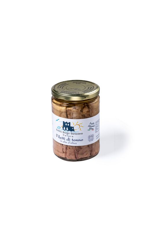 Filetti di Tonno all'Olio di Oliva