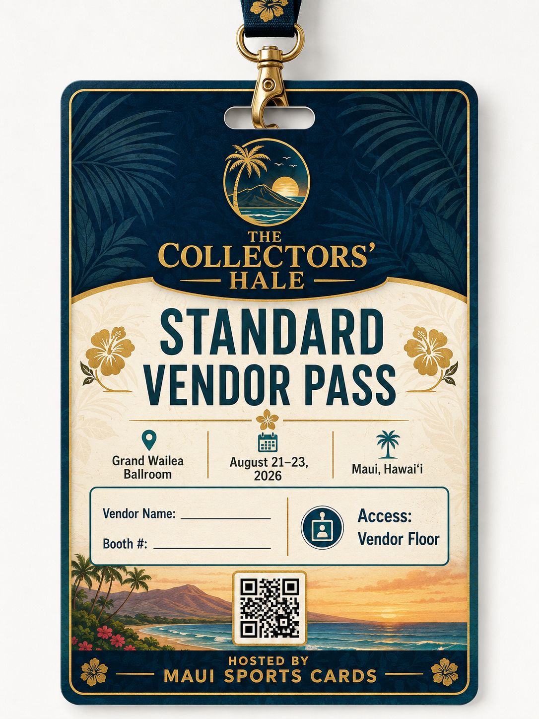 Standard Vendor Pass - The Collectors’ Hale