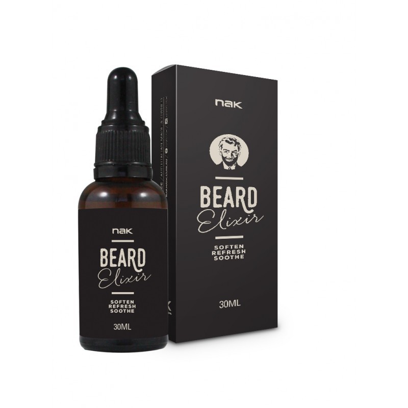 NAK- Beard and face Elixir Масло для бороды и лица 30 мл