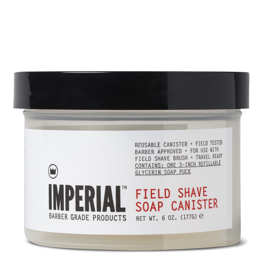 Imperial Barber: Field Shave Soap Canister - Глицериновое мыло для бритья 177 гр
