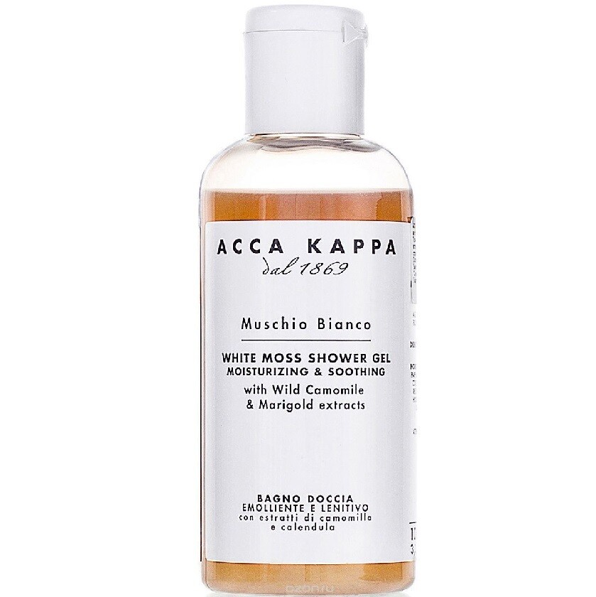 Acca Kappa Muschio Bianco Shower Gel - Гель для душа и ванны Белый Мускус 100 мл