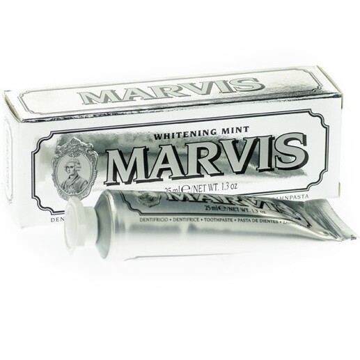 Marvis Whitening Mint - Зубная паста Отбеливающая мята 25 мл