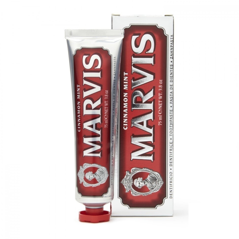 Marvis Cinnamon Mint - Зубная паста Мята и корица 85 мл