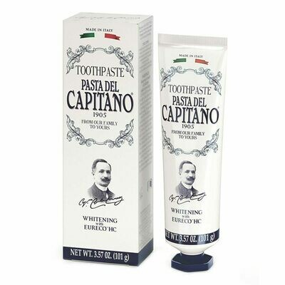 Pasta del Capitano Whitening - Зубная паста отбеливающая 75 мл