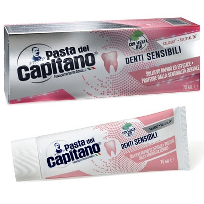 Pasta del Capitano - Зубная паста для чувствительных зубов 75 мл