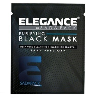 Elegance Black Peel-Off Facial Mask - Черная очищающая маска для лица 30 мл