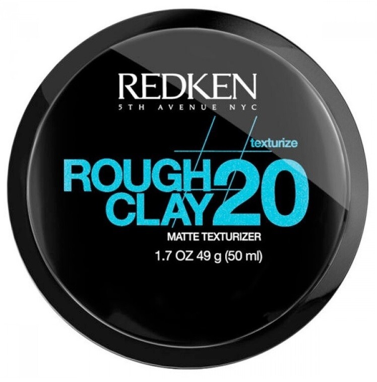 Redken Rough Clay 20 - Глина текстурирующая пластичная с матовым эффектом 50 мл