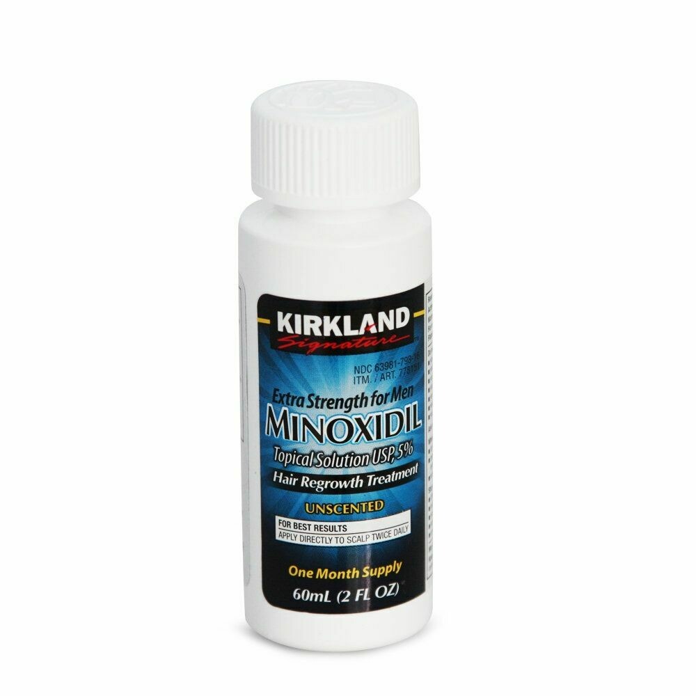 Kirkland Minoxidil - Лосьон для роста бороды  КИРКЛАНД МИНОКСИДИЛ 5% (60МЛ)