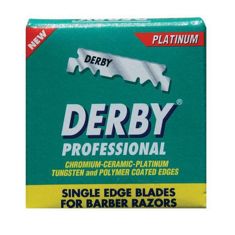 Derby Professional Single Edge Blades - Сменные лезвия для бритья 100 шт