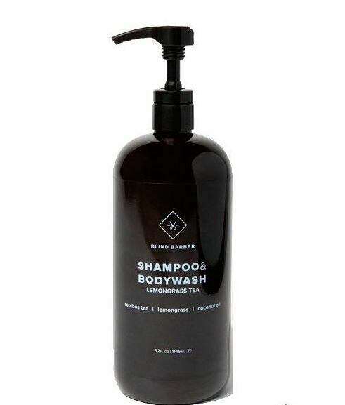 Blind Barber Shampoo & Body Wash Lemongrass- Tea - Шампунь и гель для душа 1000 мл