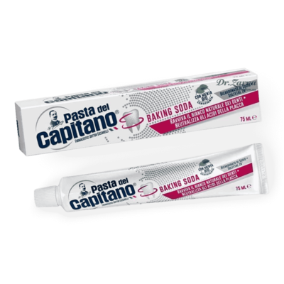 Pasta Del Capitano - Паста Зубная Восстановление натуральной белизны (Пищевая сода) 75 мл