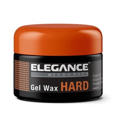 Elegance Hard Hair Gel Wax - Сильный гель-воск с аргановым маслом для волос 100 мл