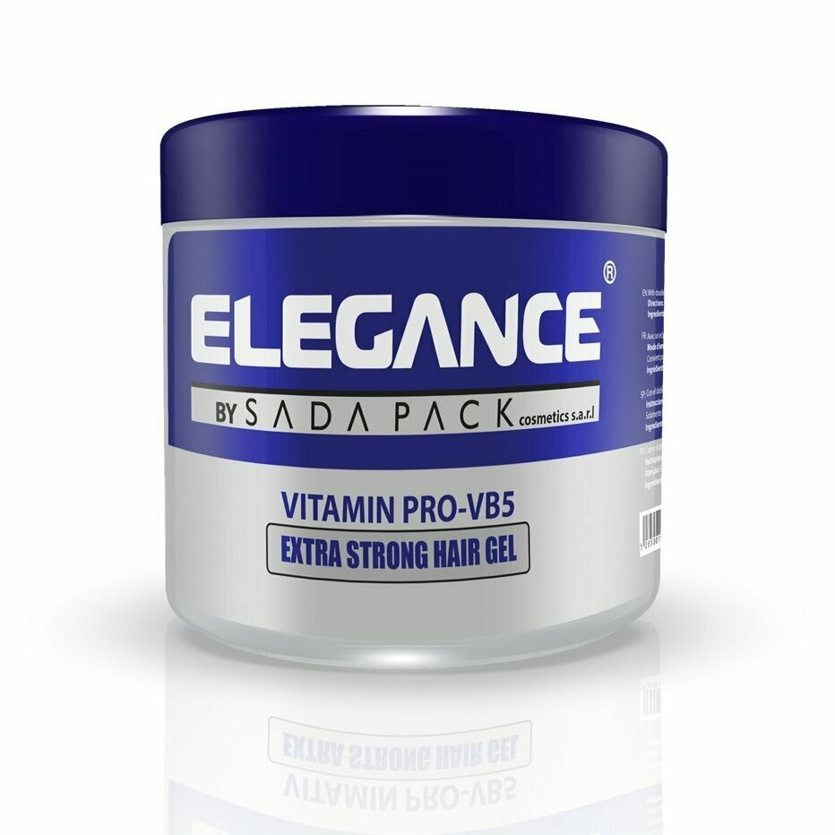 Elegance Extra Strong Hair Gel - Гель для волос Сверхсильная фиксация и защита 500 мл