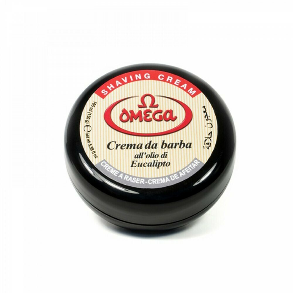Omega Shaving cream 46001 / Крем Для Бритья в Чаше 165 мл