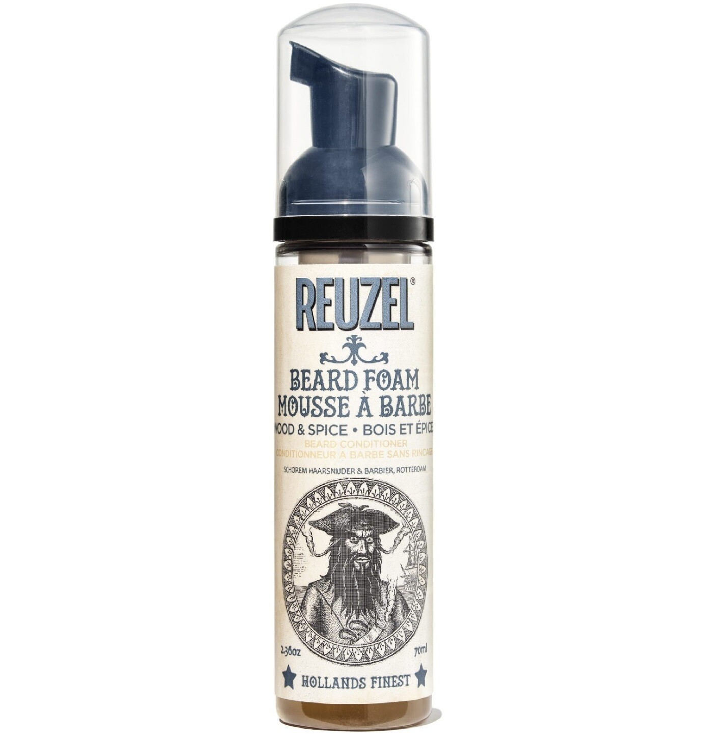 Reuzel Beard Foam Wood & Spice / Пена-мыло для бороды Дерево и специи 70 мл