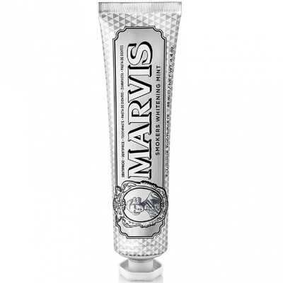 Marvis Smokers Whitening Mint - Отбеливающая зубная паста для курящих 85 мл