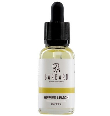 Barbaro Beard Oil Hippies lemon - Масло для бороды Хиппи-Лимон 30 мл