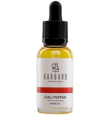 Barbaro Beard Oil Chili pepper - Масло для роста бороды Перец чили 30 мл