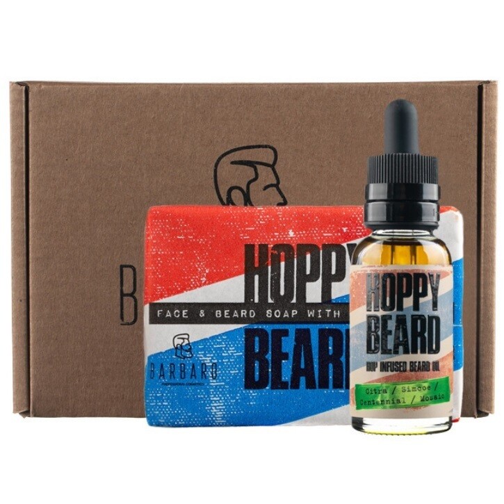 Barbaro Hoppy Beard - Набор для ухода за бородой
