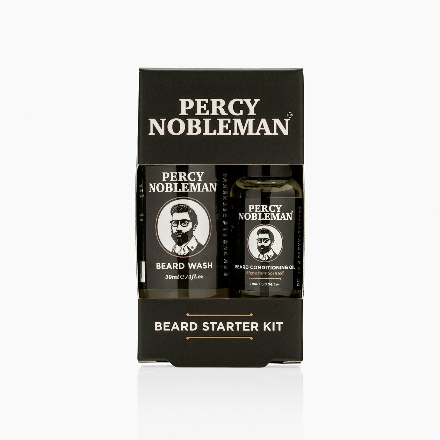 Percy Nobleman Beard Starter Kit - Пробный набор для бороды